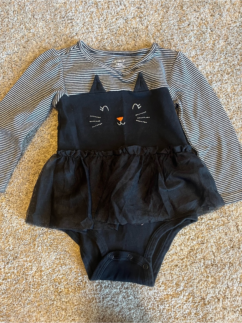 Carters Cat onesie
